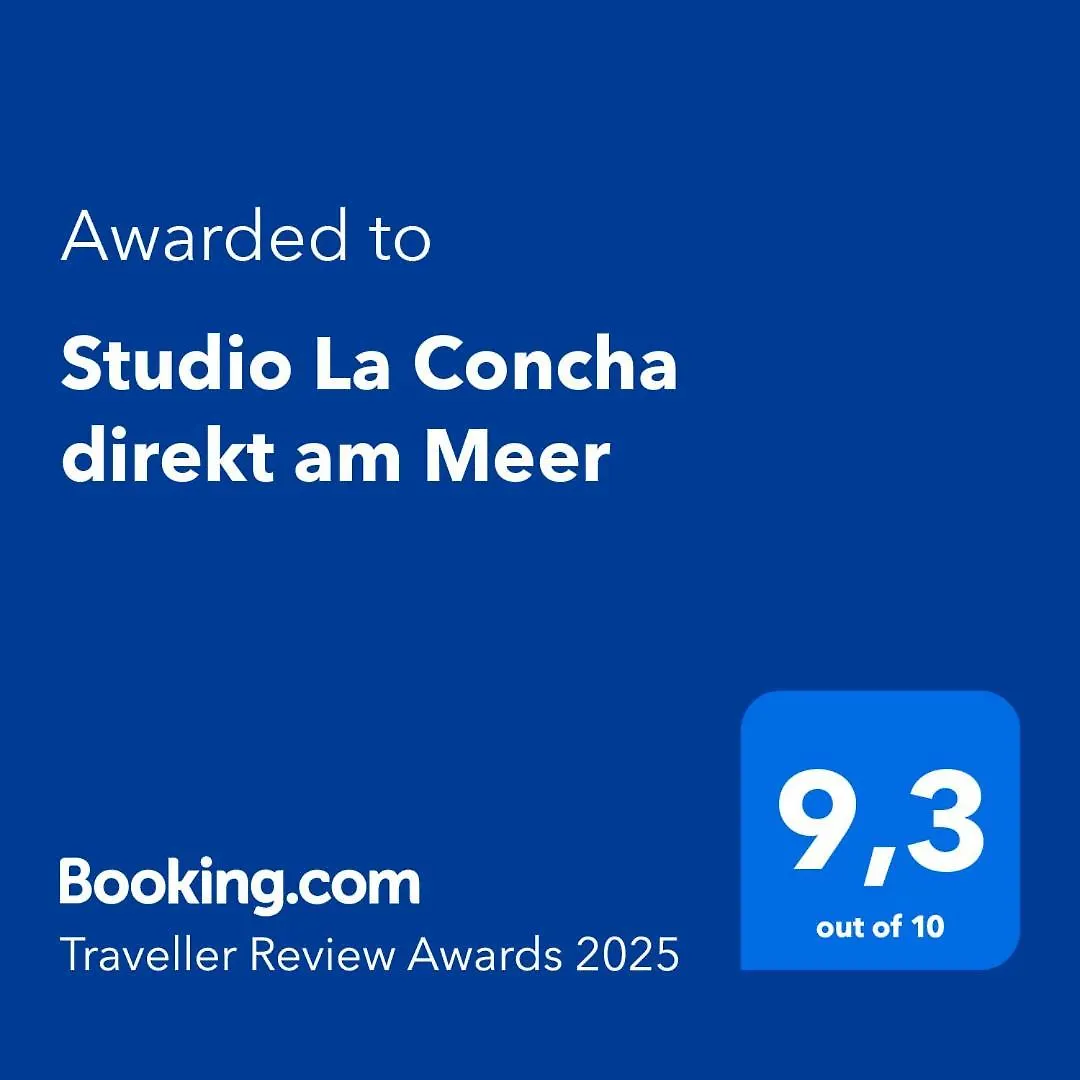 Apartment Studio La Concha Direkt Am Meer Torrox